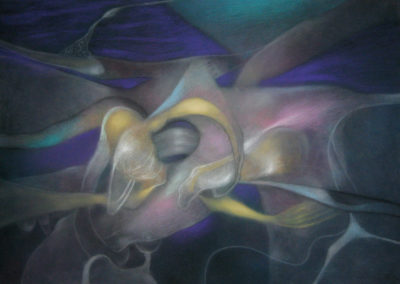 Untitled, Pastel on paper, 22x30, 1990